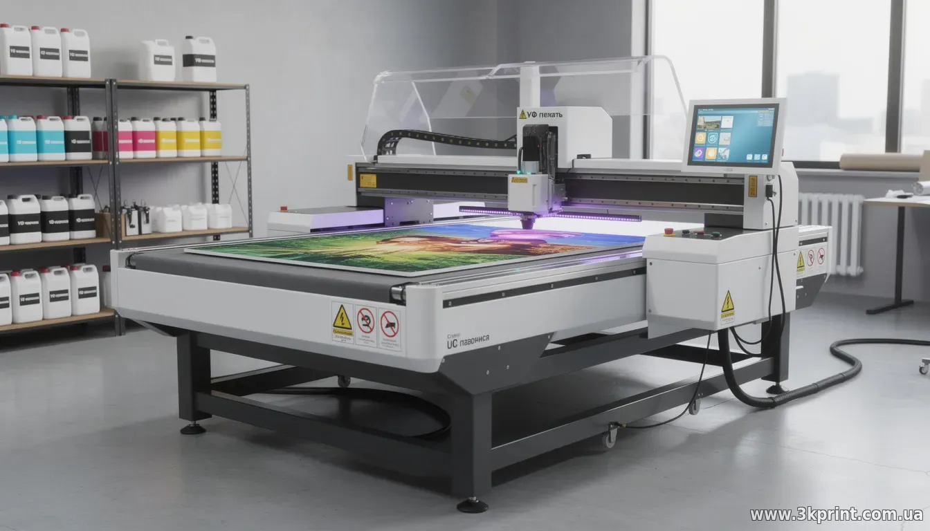 Современное оборудование по прямой УФ-печати: обзор технологий